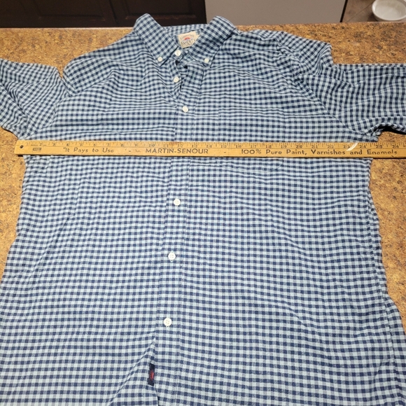 Faherty Faherty Stretch Oxford Check Shirt 2.0 Size XL Cotton Lyocell - Picture 10 of 12